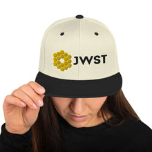 Load image into Gallery viewer, JWST Mirror &amp; Launch Date Embroidered Snapback Hat