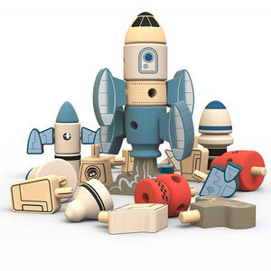 Tinker Totter Rockets Wooden Play Set