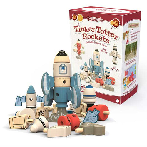 Tinker Totter Rockets Wooden Play Set