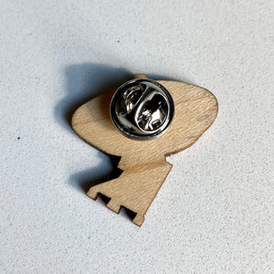 VLA Radio Telescope Wood Pin