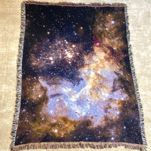 Load image into Gallery viewer, Nebula Image Woven Throw Blanket