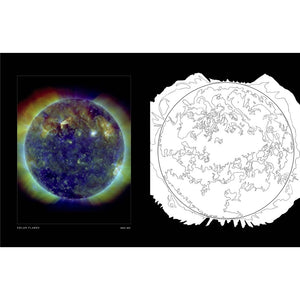 Earth+Space Coloring Book