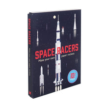Load image into Gallery viewer, Space Racers DIY Paper Rocket Book