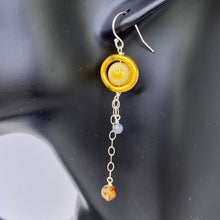 Load image into Gallery viewer, Saturn Dangle Earrings