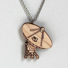 Load image into Gallery viewer, VLA Radio Telescope Wood Necklace