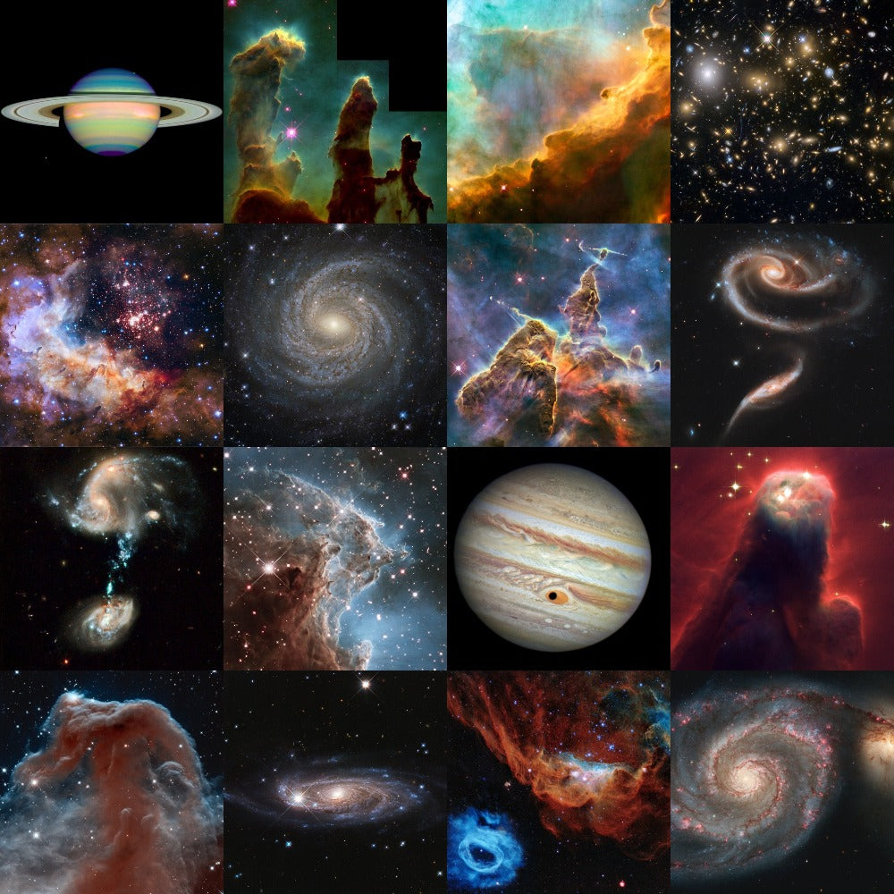 Hubble Images Postcard Set – STARtorialist