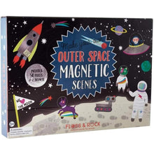 Load image into Gallery viewer, Outer Space Exploration Magnetic Play Scenes