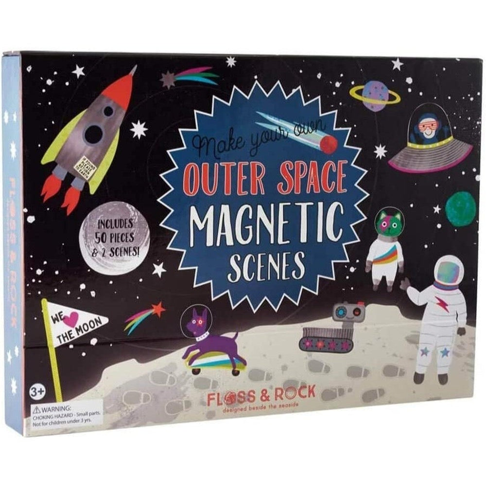 Outer Space Exploration Magnetic Play Scenes