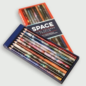 Space Image Swirl Colored Pencils