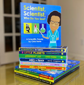 Scientist, Scientist Who Do You See? Board Book