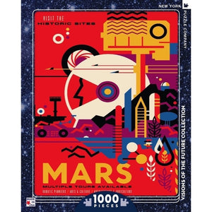 Mars Historic Sites 1000-Piece Puzzle