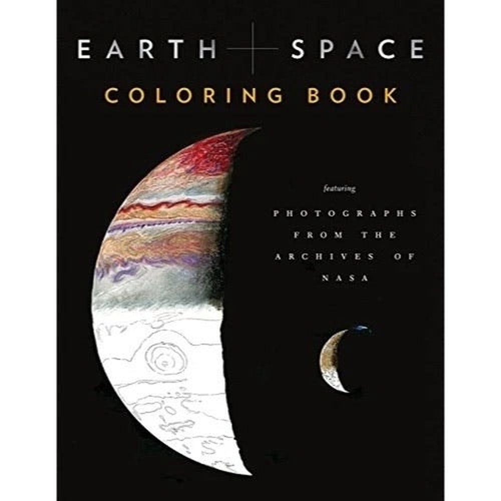 Earth+Space Coloring Book
