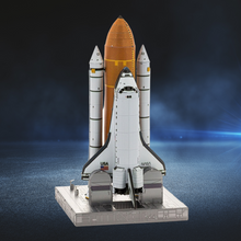 Load image into Gallery viewer, Space Shuttle Full Stack Sheet Metal 3D Model Kit