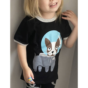 Astronaut Dog Toddler T-Shirt