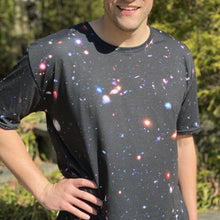 Load image into Gallery viewer, Hubble eXtreme Deep Field Straight Cut T-Shirt