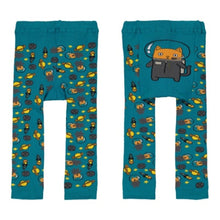 Load image into Gallery viewer, Astronaut Cat Knit Toddler Leggings