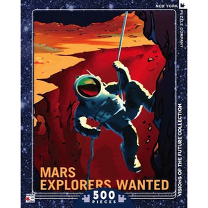 Mars Explorers Wanted 500-piece Puzzle