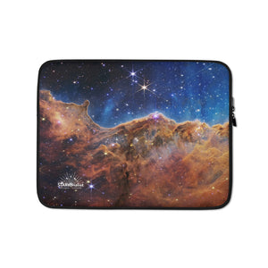 JWST Cosmic Cliffs Carina Nebula Laptop Sleeve