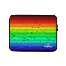 Load image into Gallery viewer, Solar Spectrum Rainbow Laptop Sleeve