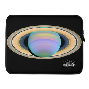 Saturn in UV Laptop Sleeve