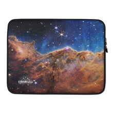 Load image into Gallery viewer, JWST Cosmic Cliffs Carina Nebula Laptop Sleeve