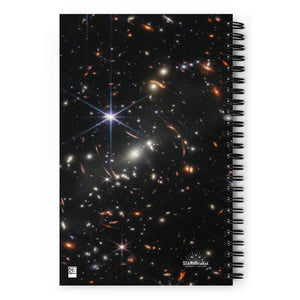 JWST Beyond Midnight SMACS 0723 Spiral Notebook