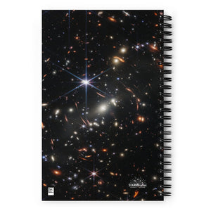 JWST SMACS 0723 Galaxy Cluster Spiral Notebook