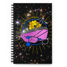 Load image into Gallery viewer, JWST Beyond Midnight SMACS 0723 Spiral Notebook