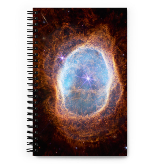 JWST Southern Ring Nebula Spiral Notebook