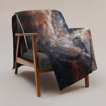 Load image into Gallery viewer, JWST Tarantula Nebula Throw Blanket